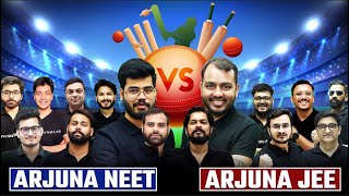 Arjuna JEE vs Arjuna NEET 🏏 Class 11th Faculties ka Cricket Match 🔥 [upl. by Odnomar]