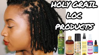 MY FAVORITE LOC PRODUCTS  HEALTHY LOC GROWTH  PRODUCTS FOR STARTER LOCS [upl. by Gardner213]