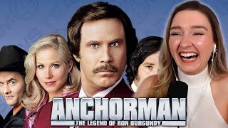 I Watched Anchorman amp COULDNT STOP LAUGHING  First Time Watching [upl. by Adiaroz997]