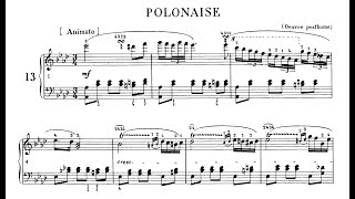 Chopin Polonaise in AFlat Major op Posth CzernyStefanska [upl. by Nylisoj901]