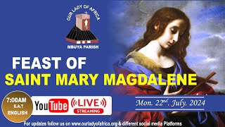 Catholic Mass Today Daily TV Mass Monday 22nd July 2024 [upl. by Navar]