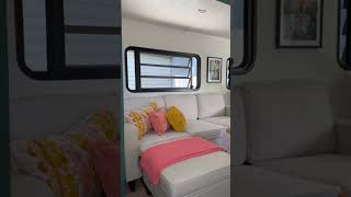 Bright amp Colorful 5th Wheel RV Renovation KZ Durango [upl. by Soutor]