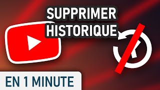 Supprimer votre historique Youtube [upl. by Ardnaeed]