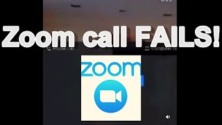 Zoom FAILS FUNNY compilation Subscribe [upl. by Oirazan]