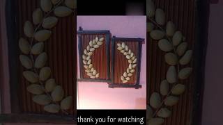 DIY Pista Shell Wall Decor Ritikasinghrajpoot55 diy walldecor shorts [upl. by Aivil976]