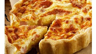 Recette quiche lorraine [upl. by Olshausen172]