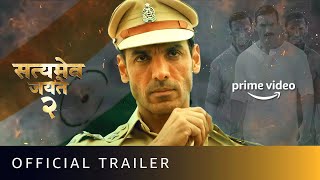 Satyameva Jayate 2  Official Trailer  John Abraham Divya Khosla Kumar  Amazon Prime Video [upl. by Euqirat]