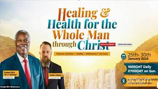 Unique Salutary Peace through Faith in Christ  Day 1  Healing and Health  GCK  012524 [upl. by Stoneman]