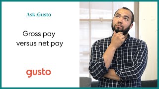 Gross Pay vs Net Pay Whats the Difference [upl. by Annat]