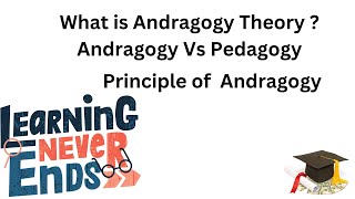 Andragogy Learning Theory  Malcolm Knowles 1968 [upl. by Etnoved]