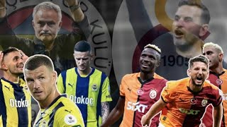 Fenerbahçe 1  3 Galatasaray Goller ve Maçın Derin Analizi [upl. by Noswad]