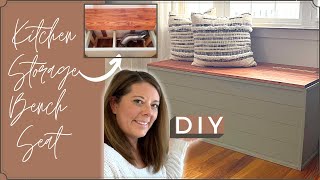 DIY Storage Bench Seat [upl. by Mariandi361]