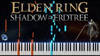 ELDEN RING  Rellana Twin Moon Knight on Piano [upl. by Nnainot]