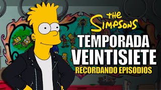 Los Simpson Temporada 27  Resumen de series  Maratón [upl. by Domingo]