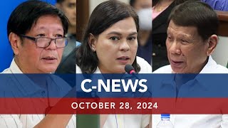 UNTV CNEWS  October 28 2024 [upl. by Maryl]