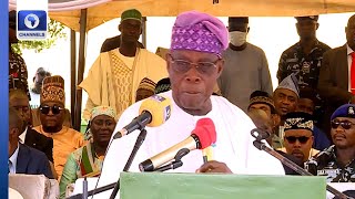 20 Million OutOfSchool Children A Recruitment Pool For Boko Haram – Obasanjo [upl. by Atires]