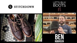 Lets Buy Boots  Ep 8 Ben from Stitchdown Arabica Lux and HORSEBUTT [upl. by Komara]