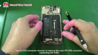 Huawei Mate 9 Disassembly guide [upl. by Ciredor]