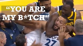 Draymond ROASTING Rudy Gobert Compilation [upl. by Nepsa]