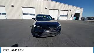 2022 Honda Civic Marysville Dublin Delaware Worthington Marion OH NH535206A [upl. by Saw]