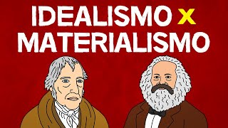 Idealismo x Materialismo HistóricoDialético  Marx e Hegel [upl. by Decamp888]