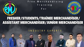 Free merchandising training for traineeassistant merchandiser or Fresher or student [upl. by Secrest245]