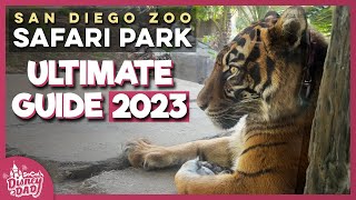 San Diego Zoo Safari Park 2023  EVERYTHING You Need to Know [upl. by Yggep]