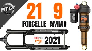 Forcelle e Ammortizzatori MTB 2021 FOX e ROCKSHOX a confronto  MTBT [upl. by Irwinn]