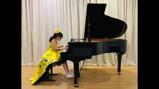 Sophie Keong age 10  Berkovich Toccata in A Minor [upl. by Tammara]