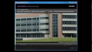 Best Installation for AutoCAD Architecture 2013 [upl. by Gruchot]