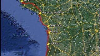 Cycling to Spain 2014 via Brittany and the French Atlantic Coast [upl. by Raymonds256]