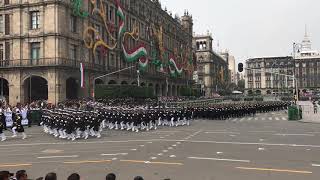 Desfile militar 2018 Orgullo Mexicano [upl. by Ivon656]