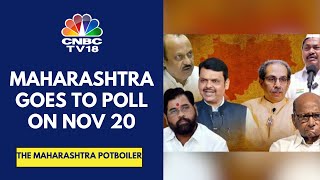 Maharashtra Elections 2 Alliances 6 Political Parties Battle For 288 Seats  CNBC TV18 [upl. by Alister]