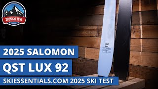 2025 Salomon QST Lux 92  SkiEssentialscom Ski Test Review [upl. by Avuha]