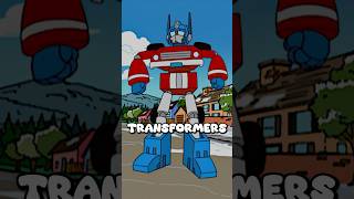 Les Transformers envahissent Springfield [upl. by Keen]