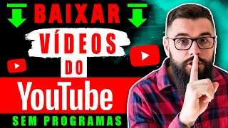 ✔ Novo  Como baixar vídeos do YouTube no PC  como baixar videos do youtube [upl. by O'Kelly]