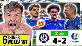 6 THINGS WE LEARNT FROM CHELSEA 42 GENT [upl. by Enomor487]