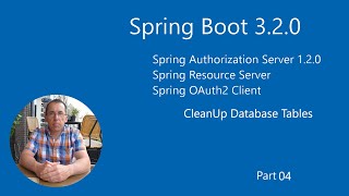 Spring Boot 320  Spring Authorization Server  CleanUp Database [upl. by Ylrebnik]