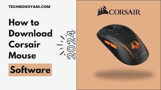 How to download Corsair Mouse Software ICUE  2024 [upl. by Anaitsirc918]