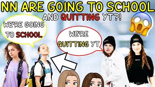 The Norris Nuts are GOING to SCHOOL and QUITTING YouTube [upl. by Morena728]