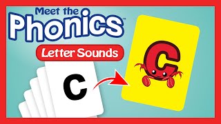 Meet the Phonics  Letter Sounds  Video Flashcards  Preschool Prep Company [upl. by Dasya663]