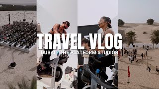 Travel Vlog  Guest Teach Cycling Classes in Dubai w Platform Studios amp FitCode [upl. by Tori362]