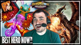 ALEXSTRASZA IS THE BEST HERO NOW  Hearthstone Battlegrounds [upl. by Eyde]