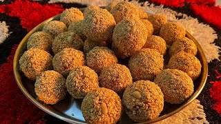 Swadist aur swasth Teel ke laddu recipe 👌😊 food cooking video [upl. by Broome]