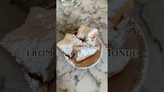 Choose your fighter Beignets from cafe beignet or cafe du monde nola neworleans [upl. by Ardnak]