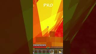 Noob Vs Pro Vs Hacker Getting Resources🤡 minecraft minecraftguide noobvsprovshacker noobvspro [upl. by Eidolem]