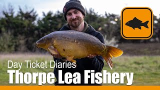 Thorpe Lea Day Ticket Diaries  Ben Steger  Carp Fishing [upl. by Evilo]