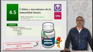 45 CÉLULAS Y MECANISMOS DE LA INMUNIDAD INNATA [upl. by Mistrot]