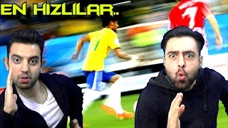 Dünyanın en hızlı Futbolcuları  ilk 10  Momo ile  Ümidi HD [upl. by Norris]