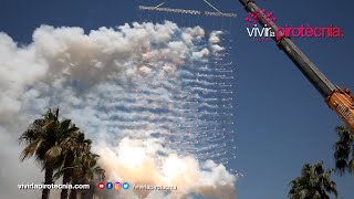 Mascletà Fiestas Patronales Aldaya Valencia 6 de Agosto 2022 Pirotecnia Hermanos Caballer [upl. by Zaneski]